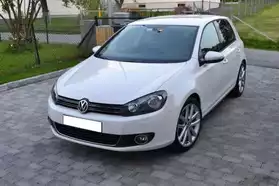 Volkswagen golf TDI (blanc) 5P