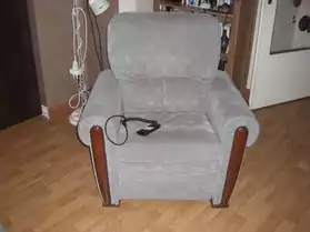 URGENT ! Salon gris: canapés + fauteuil