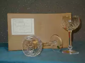 Rare verres CRISTALLERIE LORRAINE