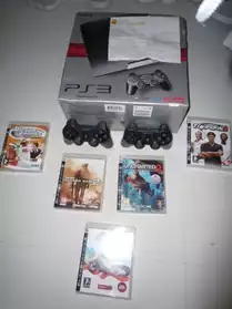 ma PS3 Slim 250go 5 jeux Uncharted 2 Mod