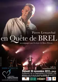 Spectacle " En quête de Brel " Pierre Le