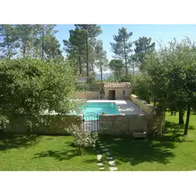 Gîte 3 pers piscine Roussillon luberon