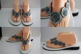 Sandales faite à main