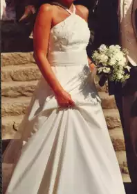 robe de mariée blanc cassé t 40 42
