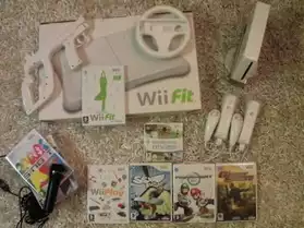 Console Nintendo Wii + Accessoires + Jeu