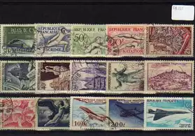 Lot de timbres oblitérés de France FR331