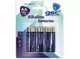 GSC LR6 AA Alcaline - Pack de 4 Piles