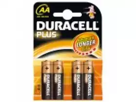 Duracell Plus LR6 AA Alcaline - Pack de