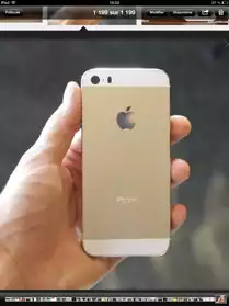 Iphone 5s Gold 32 go