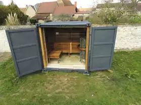 sauna container