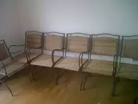 A vendre: 6 chaises