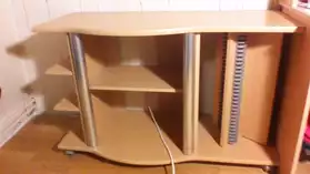 meuble de télévision en bois