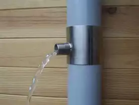 Collecteur eau de pluie en inox