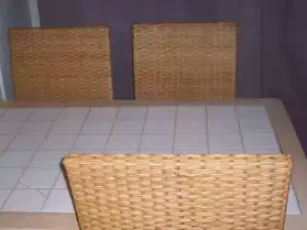 table et chaises