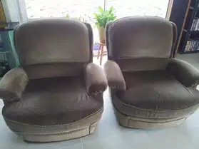 fauteuils tissus