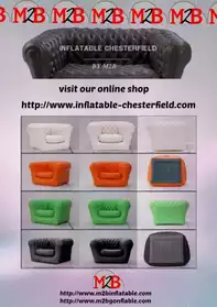 Canapé Chesterfield Gonflable