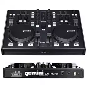 GEMINI CNTRL-2 Contrôleur DJ USB/MIDI