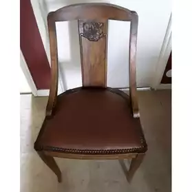 6 chaises Art déco période 1930 - 1935