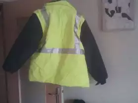 veste de travail extérieur fluo sécurit