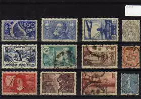 Lot de timbres oblitérés de France FR338