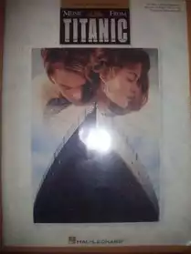 livre de partitions "titanic"
