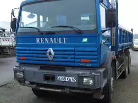 camion bibenne renault 6×4 G340