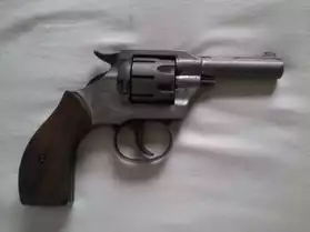 revolver 6mm blanc/ grenaille/ gaz