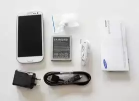Samsung S3 blanc 16go débloqué
