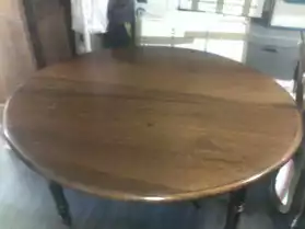 table avec rallonge