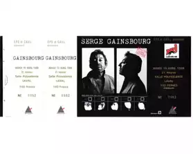 Place Concert Serge Gainsbourg Collector
