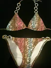 Victoria's secret bikini maillot leopard