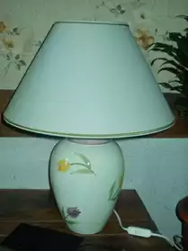 Lampe en ceramique