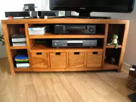 meuble Tv d'angle en bois