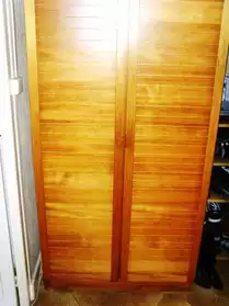 armoire en pin 2 portes