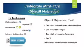MPSI-PCSI L'intégrale