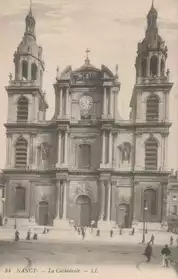 Nancy cathédrale animée 1920