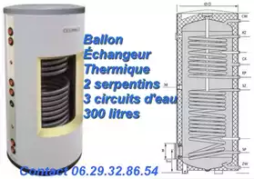 Ballon échangeur 300 litres