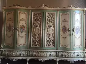 Chambre à coucher Baroque Antik Lit Gard