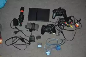 Playstation 2 Slim Noir + accessoires +