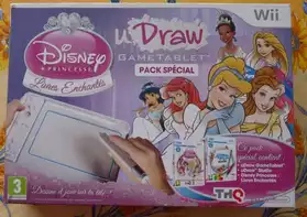 pack udraw tablet + 2 jeux wii neuf