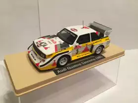 Audi Quattro Rallye miniature 1/43