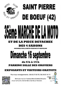 35ème marché de la moto Saint Pierre de