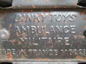 DINKY TOYS Ambulance RENAULT MECCANO 80F