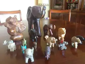 Collection d'éléphants