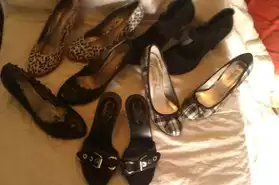 chaussures a talons divers