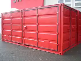 Containers open side