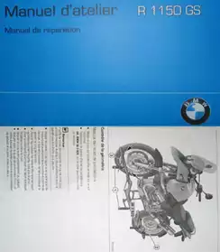 Manuel atelier et réparation BMW R1150GS