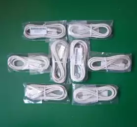 CABLE LIAISON USB / MINI USB BLANC 1,50m