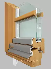 Fenêtre et porte-fenêtre en bois