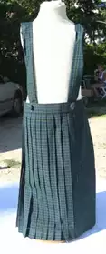 jupe plissée vintage écossaise 3 ans